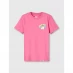 Pretty Green PG Quaver T Shirt Sn99 Pink