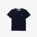 Lacoste Logo T Shirt Junior Navy 166