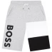 Boss Boss Large Logo Shorts Juniors Grey A32