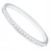 Ted Baker CLEMINA Metallic Hinge Adjustable Bangle For Women Silver/Crystal