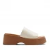 Босоніжки на плоскій підошві Aldo Yassu Chunky Mule Sandals Other White