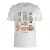 Warner Brothers WB Friends Doodles 01 T-Shirt White