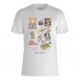 Warner Brothers WB Friends Doodles 03 T-Shirt White