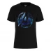 Marvel Marvel Avenger Characters Icon T-Shirt Black
