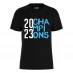 Classicos de Futebol 2023 Champions Light Blue T-Shirt Black