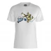 Character Star Wars R2-D2 And C-3PO Floating T-Shirt White