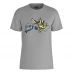 Character Star Wars R2-D2 And C-3PO Floating T-Shirt Grey