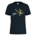 Character Star Wars R2-D2 And C-3PO Floating T-Shirt Navy
