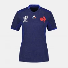 Женская блузка Le Coq Sportif France Rugby RWC Home Shirt 2023 2024 Womens
