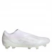 Мужские бутсы adidas x Crazyfast Elite Laceless Firm Ground Football Boots White/White