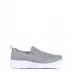 Чоловічі кросівки Slazenger Zeal Mens Slip On Shoes Grey/White