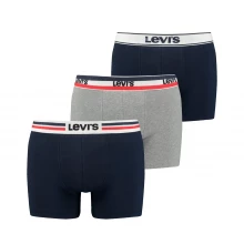Мужские трусы Levis Levis 3 Pack Iconic Boxers