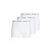 Calvin Klein Pack Cotton Stretch Boxer Shorts WHITE