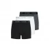 Calvin Klein Pack Cotton Stretch Boxer Shorts Blk/Wht/Strpe