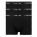 Calvin Klein 3 Pack Low Rise Boxer Shorts Mens Black/Black Wb