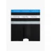 Calvin Klein 3 Pack Low Rise Boxer Shorts Mens Gry/Wht/Blu CAZ
