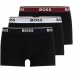 Мужские трусы Boss Bodywear 3 Pack Power Boxer Shorts Blk/Blk/Blk973