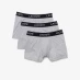 Мужские трусы Lacoste 3 Pack Boxer Shorts Grey