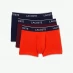 Мужские трусы Lacoste 3 Pack Boxer Shorts Red/Red/NvyKI3