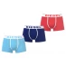 Мужские трусы Diesel Damien 3 Pack Boxer Shorts Mens Blu/Nv/Rd E4123