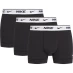 Мужские трусы Nike 3 Pack Dri-FIT Essential Microfiber Trunks Mens Black/White