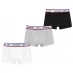Reebok 3 Pack Boxer Shorts Mens Blk/Wht/Gry