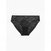 Calvin Klein Marquisette Bikini Bottoms Black