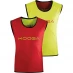 KooGa Kooga Reversible Training Bib Senior Red/Yellow