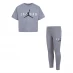 Детские штаны Air Jordan Jordan Two Piece T Shirt and Leggings Infant Girls Carbon Heather