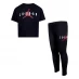 Детские штаны Air Jordan Jordan Two Piece T Shirt and Leggings Infant Girls Black/Wht/Red