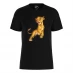 Character Disney Lion King Simba Jumping T-Shirt Black