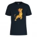 Character Disney Lion King Simba Jumping T-Shirt Navy