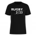 Team Rugby Cup 2023 T-Shirt Black