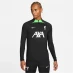 Мужской свитер Nike Liverpool Drill Fit Strike Drill Top 2023 2024 Adults Black/Green