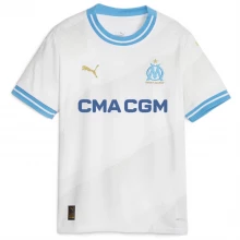 Детская рубашка Puma Olympique De Marseille Home Shirt 2023 2024 Juniors