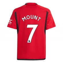 Детская рубашка adidas Manchester United Home Mount Shirt 2023 2024 Juniors