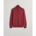 Мужской свитер Gant Casual Cotton Half-Zip Red 604