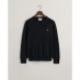 Мужской свитер Gant Classic Cotton Crew Neck Sweater Black 005