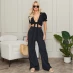 Леггінси I Saw It First Textured Wide Leg Trousers Co-Ord BLACK