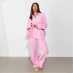 Леггінси I Saw It First Textured Wide Leg Trousers Co-Ord PINK