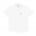 Jack Wills JW Short Sleeve Oxford Shirt Juniors White