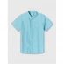 Pretty Green PG Oxford SS Shirt Sn33 Blue