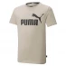 Puma Essentials Logo T Shirt Putty