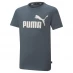 Puma Essentials Logo T Shirt Dark Slate
