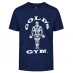 Мужская футболка с коротким рукавом Golds Gym Muscle Joe T-Shirt Mens Navy