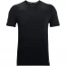 Мужская футболка с коротким рукавом UNDER ARMOUR Under Armour Seamless Luxe Short Sleeve T Shirt Mens Black/Jet Grey