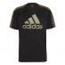 Мужская футболка с коротким рукавом adidas Sereno Logo T Shirt Mens Black/Khaki