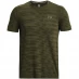 Мужская футболка с коротким рукавом Under Armour Seamless T Shirt Mens Green