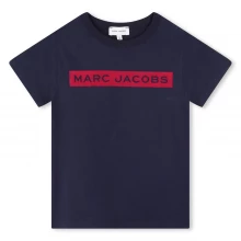 Детское платье MARC JACOBS Logo Print T-Shirt Dress
