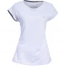 Babolat Performance Cap Sleeve Top White/Silver
